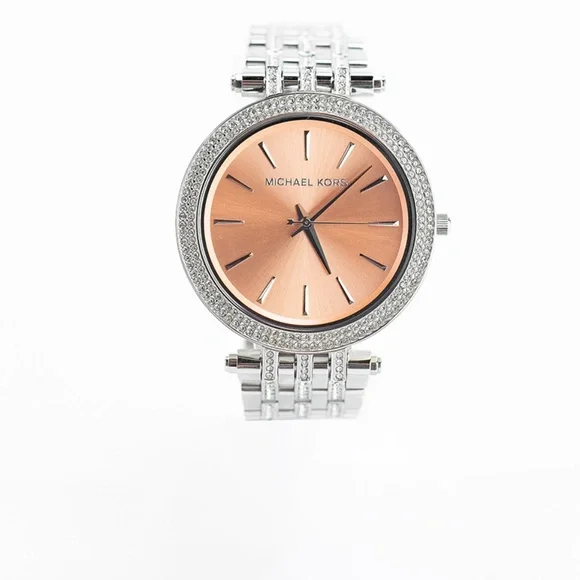 Darci Glitz Silver Toned Stainless Steel Wrist Watch MK3218 Michael Kors Ladies Watch Darci MK3218 | Watches Prime main image 4